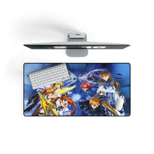 Load image into Gallery viewer, Magical Girl Lyrical Nanoha Mouse Pad (Desk Mat) On Desk
