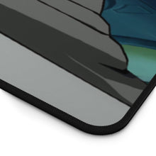 Load image into Gallery viewer, Black Goku Mouse Pad (Desk Mat) Hemmed Edge
