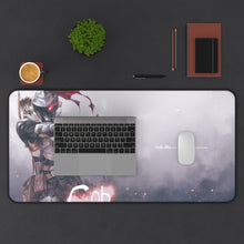 Load image into Gallery viewer, Goblin Slayer Goblin Slayer Mouse Pad (Desk Mat) With Laptop
