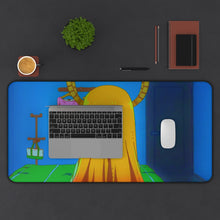 Load image into Gallery viewer, Miss Kobayashi&#39;s Dragon Maid Kobayashi San Chi No Maid Dragon, Tohru Mouse Pad (Desk Mat) With Laptop
