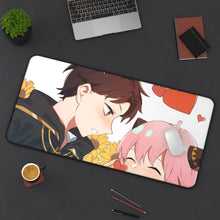 Load image into Gallery viewer, Spy X Family Mouse Pad (Desk Mat) On Desk
