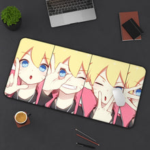 Load image into Gallery viewer, Boruto Mouse Pad (Desk Mat) On Desk
