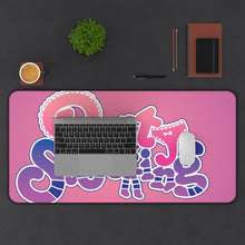 Load image into Gallery viewer, Panty &amp; Stocking with Garterbelt Panty Stocking With Garterbelt Mouse Pad (Desk Mat) With Laptop
