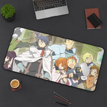 Load image into Gallery viewer, Log Horizon Shiroe, Akatsuki, Naotsugu, Nyanta, Serara Mouse Pad (Desk Mat) On Desk
