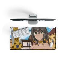 Load image into Gallery viewer, Tiona Hiryute, Dungeon ni Deai! Mouse Pad (Desk Mat) On Desk
