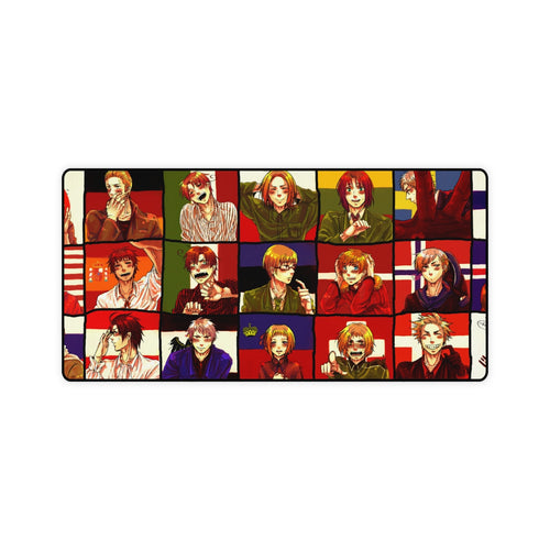 Axis Powers: Hetalia Mouse Pad (Desk Mat)