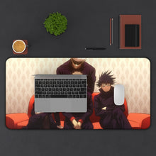 Load image into Gallery viewer, Satoru Gojo Yuji Itadori Nobara Kugisaki and Megumi Fushiguro Mouse Pad (Desk Mat) With Laptop

