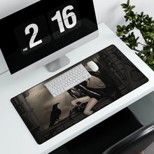 Load image into Gallery viewer, Anime - Black Rock Shooter Mouse Pad (Desk Mat) With Laptop
