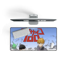 Load image into Gallery viewer, Mob Psycho 100 Arataka Reigen, Shigeo Kageyama Mouse Pad (Desk Mat) On Desk
