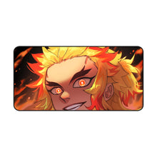 Load image into Gallery viewer, Kyojuro Rengoku Mouse Pad (Desk Mat)
