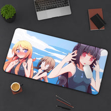 Load image into Gallery viewer, Oreimo Kirino Kousaka, Saori Makishima Mouse Pad (Desk Mat) On Desk
