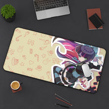Load image into Gallery viewer, Panty &amp; Stocking with Garterbelt Stocking Anarchy, Panty Stocking With Garterbelt Mouse Pad (Desk Mat) On Desk
