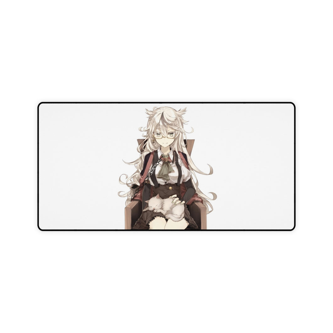 Anime Girl Mouse Pad (Desk Mat)