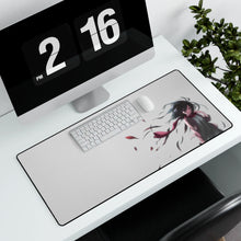 Load image into Gallery viewer, Shingeki no Kyojin - Mikasa Ackerman Mouse Pad (Desk Mat) With Laptop
