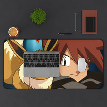 Load image into Gallery viewer, Anime Pokémon Mouse Pad (Desk Mat) With Laptop
