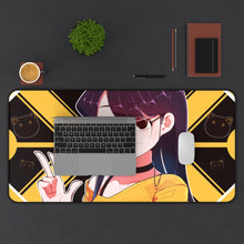 Load image into Gallery viewer, Komi Can&#39;t Communicate Komi Shouko Mouse Pad (Desk Mat) With Laptop
