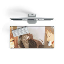 Load image into Gallery viewer, Spice and Wolf Mouse Pad (Desk Mat) On Desk
