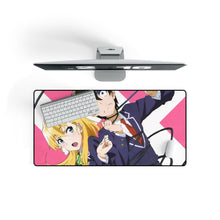 Load image into Gallery viewer, Anime Gamers! Mouse Pad (Desk Mat) On Desk
