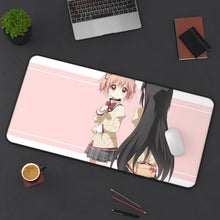 Load image into Gallery viewer, Puella Magi Madoka Magica Mouse Pad (Desk Mat) On Desk
