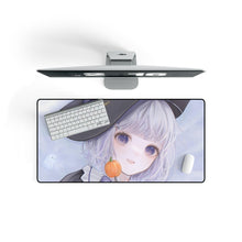 Load image into Gallery viewer, Anime Girl Mouse Pad (Desk Mat) On Desk
