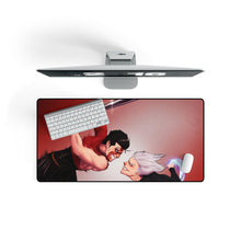 Load image into Gallery viewer, Anime One-Punch Man Mouse Pad (Desk Mat) On Desk
