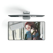 Load image into Gallery viewer, Tanjiro, Nezuko, Kimetsu no Yaiba, Mouse Pad (Desk Mat)
