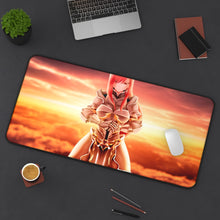 Load image into Gallery viewer, Erza Scarlet Mouse Pad (Desk Mat) On Desk

