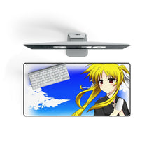 Load image into Gallery viewer, Magical Girl Lyrical Nanoha Mouse Pad (Desk Mat) On Desk
