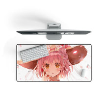 Load image into Gallery viewer, Anime Girl Mouse Pad (Desk Mat) On Desk
