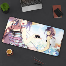 Load image into Gallery viewer, Let's go to the beach Mouse Pad (Desk Mat) On Desk
