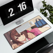 Load image into Gallery viewer, Anime Girl Mouse Pad (Desk Mat) With Laptop

