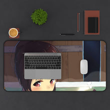 Load image into Gallery viewer, Megumin in Bath Mouse Pad (Desk Mat) With Laptop
