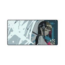Load image into Gallery viewer, Anime School Girl Raining Mouse Pad (Desk Mat)
