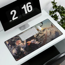 Load image into Gallery viewer, Anime, Girl, Falling, Fantasy, Crow, Mouse Pad (Desk Mat)
