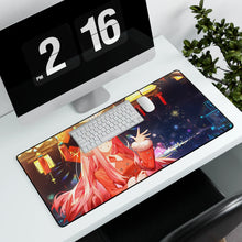 Load image into Gallery viewer, Darling in the FranXX Mouse Pad (Desk Mat) With Laptop
