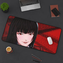 Load image into Gallery viewer, Kakegurui Yumeko Jabami Mouse Pad (Desk Mat) On Desk
