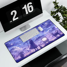Load image into Gallery viewer, Anime Girl Mouse Pad (Desk Mat) With Laptop
