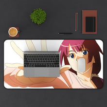 Load image into Gallery viewer, Monogatari (Series) Mouse Pad (Desk Mat) With Laptop

