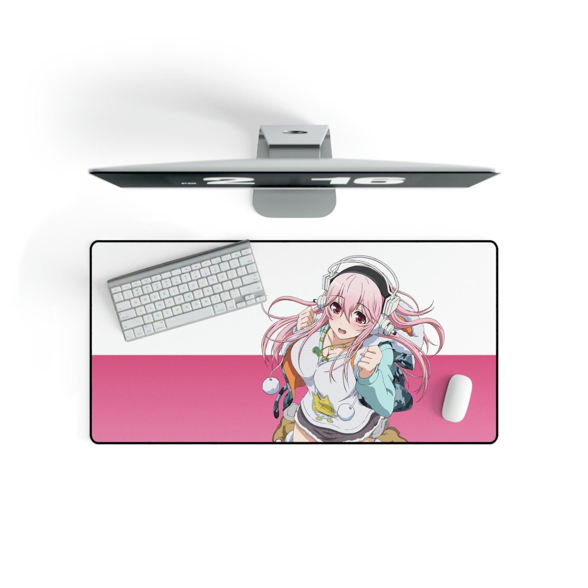 Super Sonico Mouse Pad (Desk Mat) <!-- – Anime Desk Mat -->