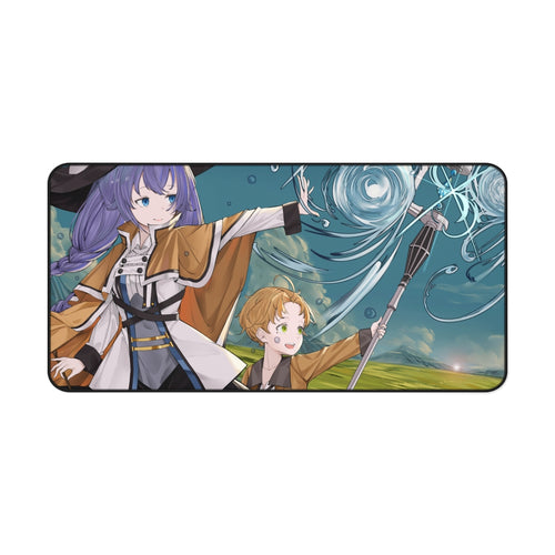 Mushoku Tensei: Jobless Reincarnation Roxy Migurdia, Rudeus Greyrat Mouse Pad (Desk Mat)