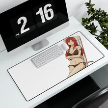 Load image into Gallery viewer, Fairy Tail Erza Scarlet Mouse Pad (Desk Mat) With Laptop

