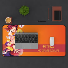 Load image into Gallery viewer, Sora (No Game No Life) Mouse Pad (Desk Mat) With Laptop
