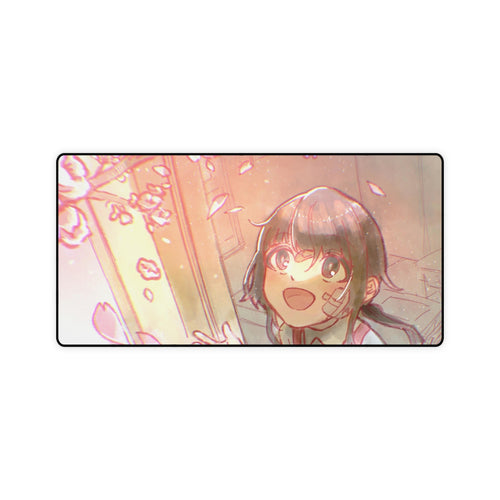 Anime Girl Mouse Pad (Desk Mat)