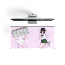 Load image into Gallery viewer, Girls und Panzer Mouse Pad (Desk Mat) On Desk
