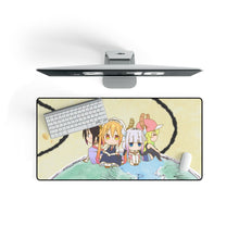 Load image into Gallery viewer, Miss Kobayashi's Dragon Maid Mouse Pad (Desk Mat) On Desk
