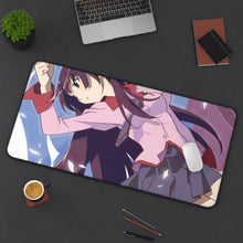 Load image into Gallery viewer, Monogatari (Series) Mouse Pad (Desk Mat) On Desk
