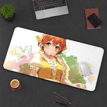 Load image into Gallery viewer, Love Live! Rin Hoshizora Mouse Pad (Desk Mat) On Desk
