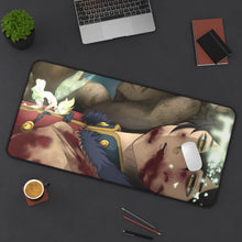 Load image into Gallery viewer, Black Clover Yuno Mouse Pad (Desk Mat) On Desk
