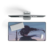 Load image into Gallery viewer, Anime Girl Mouse Pad (Desk Mat) On Desk

