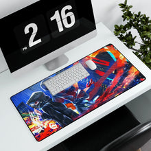 Load image into Gallery viewer, Tokyo Ghoul Ken Kaneki, Touka Kirishima Mouse Pad (Desk Mat) With Laptop
